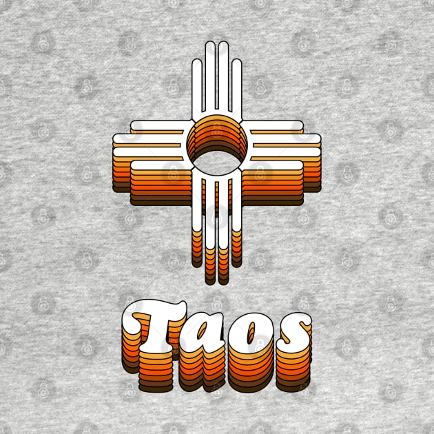 Taos // Retro New Mexico Pride by darklordpug